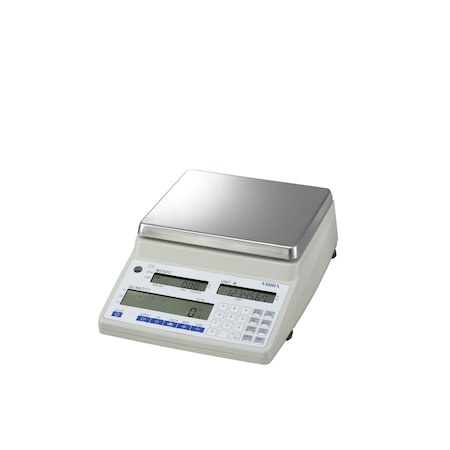 Vibra 6000 g, .1 g, Counting Pharmacy Scale, Triple Backlit Display, GO/NO-GO Piece Counting, RS232 CUX 6000
